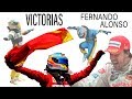 Todas las victorias de Fernando Alonso | 2001-2018