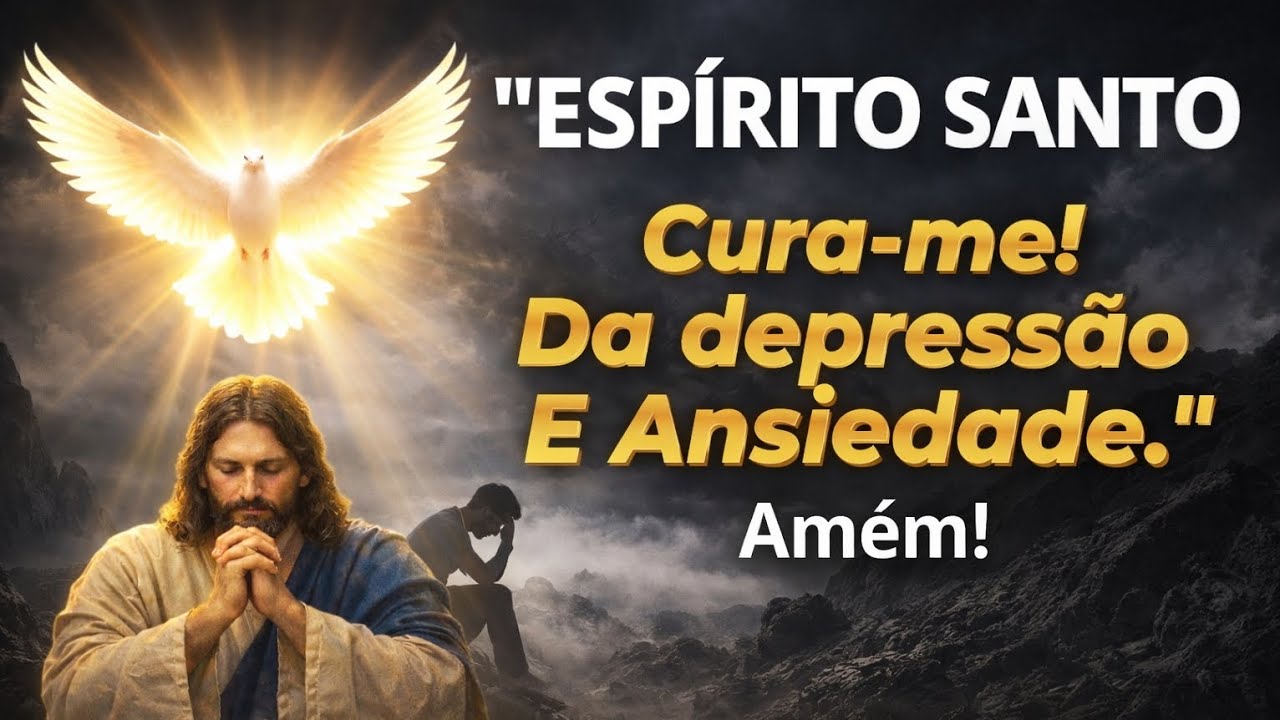 ESPÍRITO SANTO CURA-ME! DA DEPRESSÃO E DA ANSIEDADE AGORA.