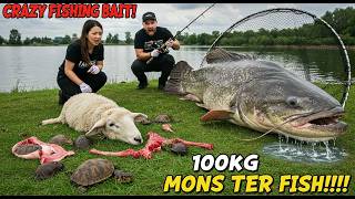 Unreal Catch! 100KG Monster Fish With Crazy Bait