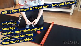 BULL'S Oky System und Carpet Mat verstellbares Stahl-Oche mit Teppich - Test und Review Bull S Oky System Oche From Bull S