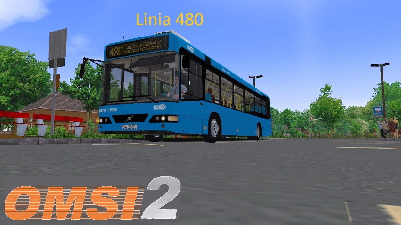 OMSI 2 Börzsöny-Fiktív Újratöltve Linia 480 Volvo 7700