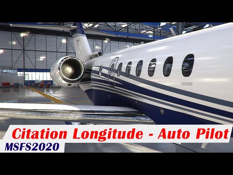 MSFS2020 - Tutorial - Cessna Citation Longitude - Autopilot (AP)