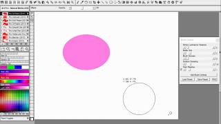 TwistedBrush Tutorials: Tools - The Rectangle and The Ellipse Tools