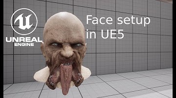 ZombieHead face rig UE5