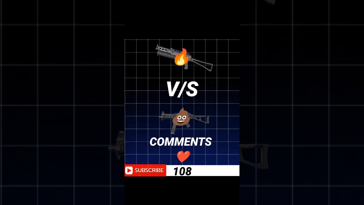 💩Ump 45 VS 🔥🔥Pp Byzon Comparison Video🔥