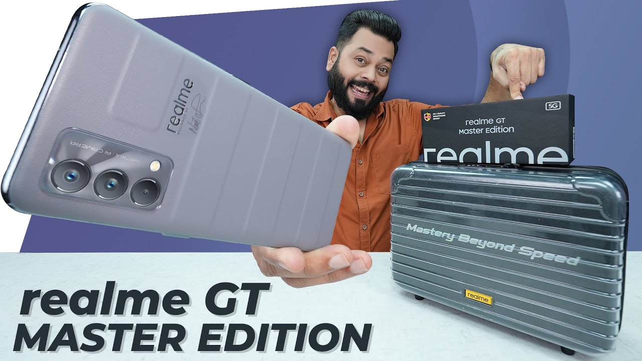 Realme GT Master Edition presented: specs, unboxing and first impression