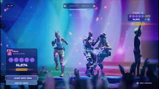 “Mood” by 24kGoldn ft. Iann Dior on Pro Lead Guitar!🎸 Fortnite MainStage - Human Bill Rocks!!!
