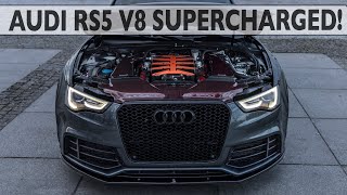 SUPERCHARGING AN ICON! AUDI RS5 570HP 4.2 V8 SUPERCHARGED (B8.5) - Unique build, sounds & details