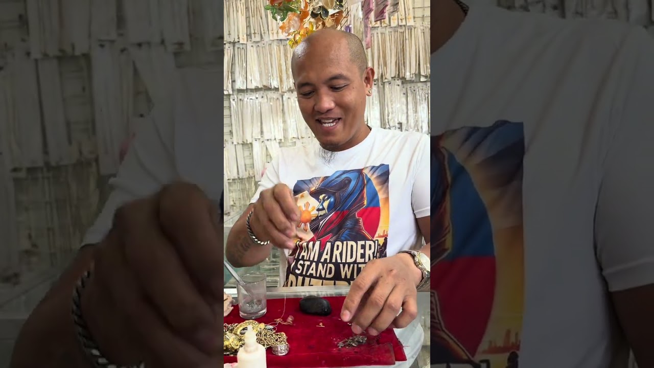 Isang pouch ng jewelry, Paldo