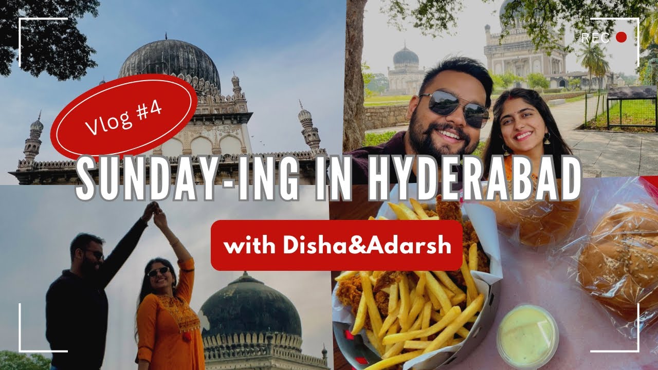 A weekend in Hyderabad | Exploring Qutub shahi tombs | Mazedar vlog 💌