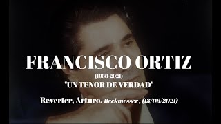 Homenaje a Francisco Ortiz 
