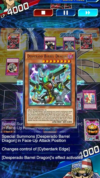 Red Eyes Black Dragon Deck Duel Links Yugioh Duel Links Desperado Barrel Dragon vs Red-Eyes Black dragon Deck