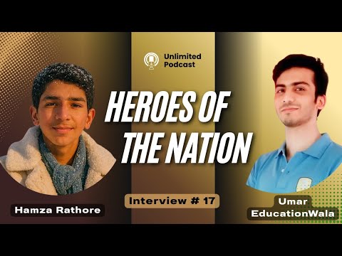 General Interview of Hamza Rathore EnglishWala | Ep. 1 | Interview 17 ...