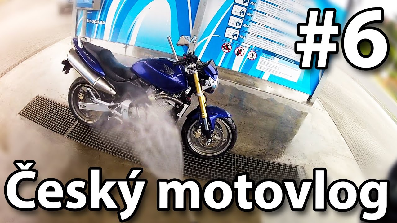 Myčka Facebook A Pokec český Motovlog 6 Honda Cb 600 F Hornet