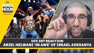 UFC 287 Reaction: Ariel Helwani ‘in Awe’ of Israel Adesanya | The MMA Hour