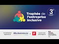 Trophe entreprise inclusive 2023