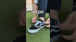 Can You Tie A Shoe Lace In 1 Second?