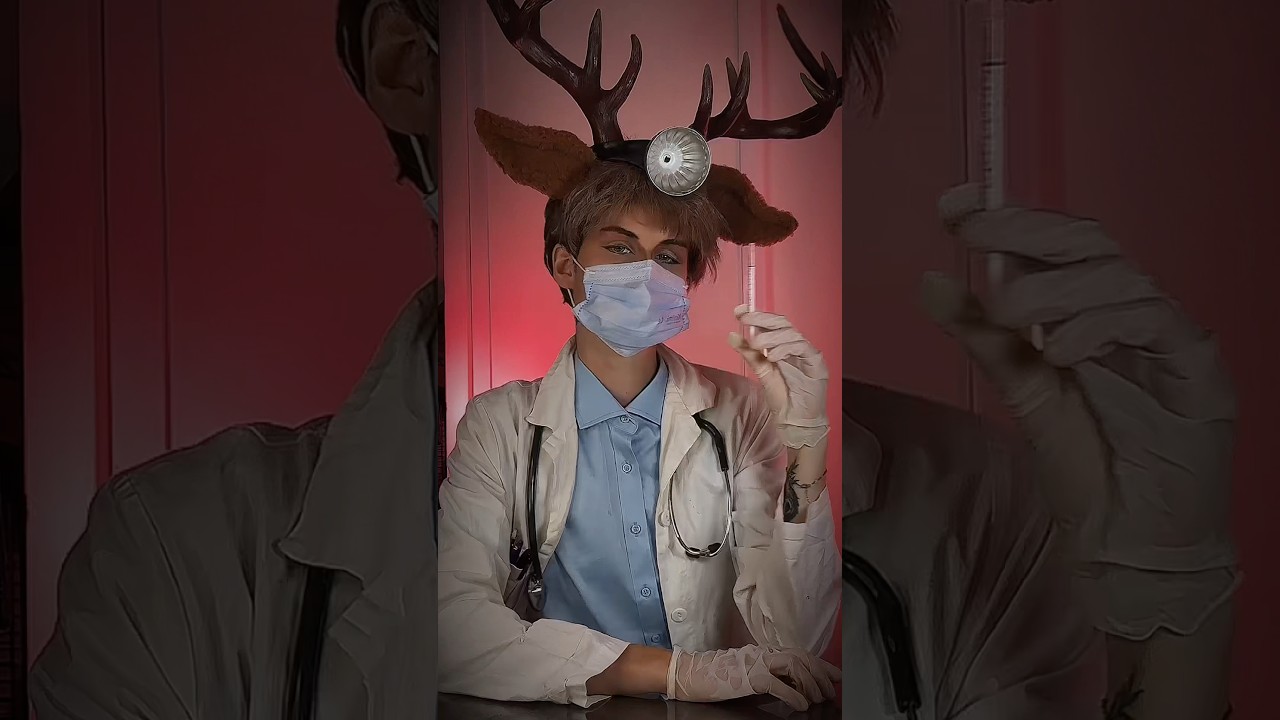 J’ai fais le cosplay du dr Harlow dans Animal Hospital dans Roblox ✨ #cosplay #animalhospital