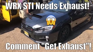 2017 WRX STI Needs Exhaust, CAI, Cobb Tune! NEED Your Help! Comment!