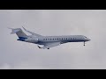 BRAND NEW! Bombardier Global 7500 Go-Around & Landing