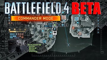 Battlefield 4 Beta Commander in Action