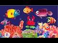 Calming Undersea Animation Baby Lullaby, Soothing fishes🐟Baby Sleep Music #fishlullaby #lullaby #244