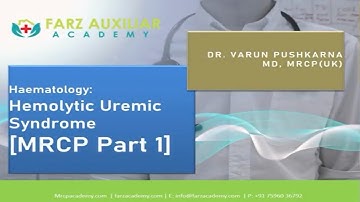MRCP Part 1 Exam Preparation || Hematology - HUS | Farz Academy || Live Classes