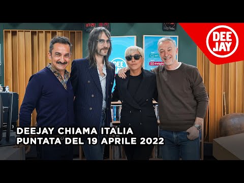 Deejay Chiama Italia - Puntata del 19 aprile 2022 / Ospiti Malika Ayane e Francesco Bianconi