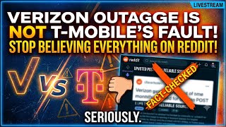 Information Stop believing everything you see on Reddit the outage only had to do with Verizon not T-Mobile! Guide