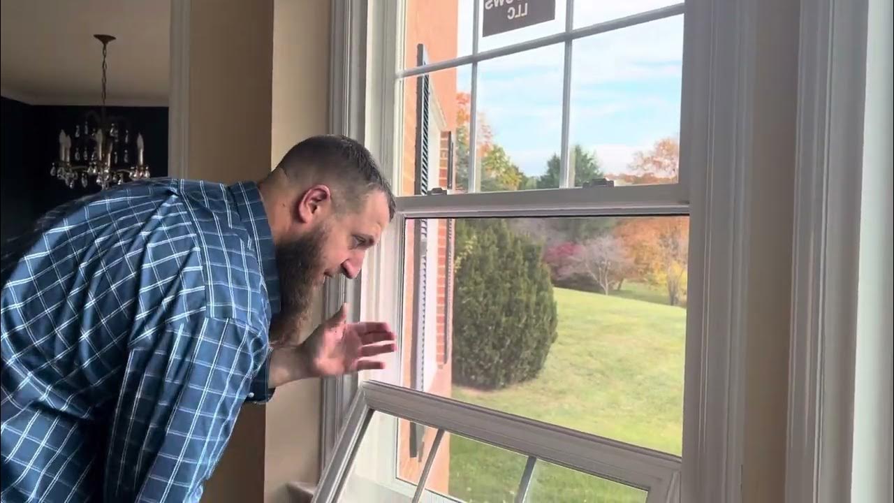 How to remove a window sash and reset the balance system if needed on