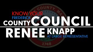 Know Your Frederick County Council: Renee Knapp