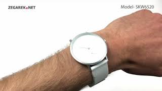 Skagen Aaren SKW6520 Aaren Kulor White Silicone - Zegarek.net