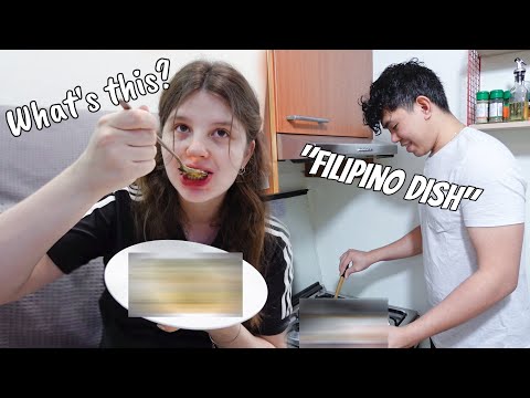 IM REQUESTING HEALTHY FOOD,THEN MY HUSBAND COOK ME THIS FILIPINO DISH