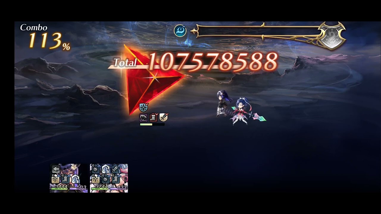 Sinus Aestuum 20,000 B.C. vs Hismena Duo [Another Eden Global]