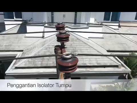 Penggantian Ikatan Isolator Tumpu Desis | Lineman PDKB-TM Bandung