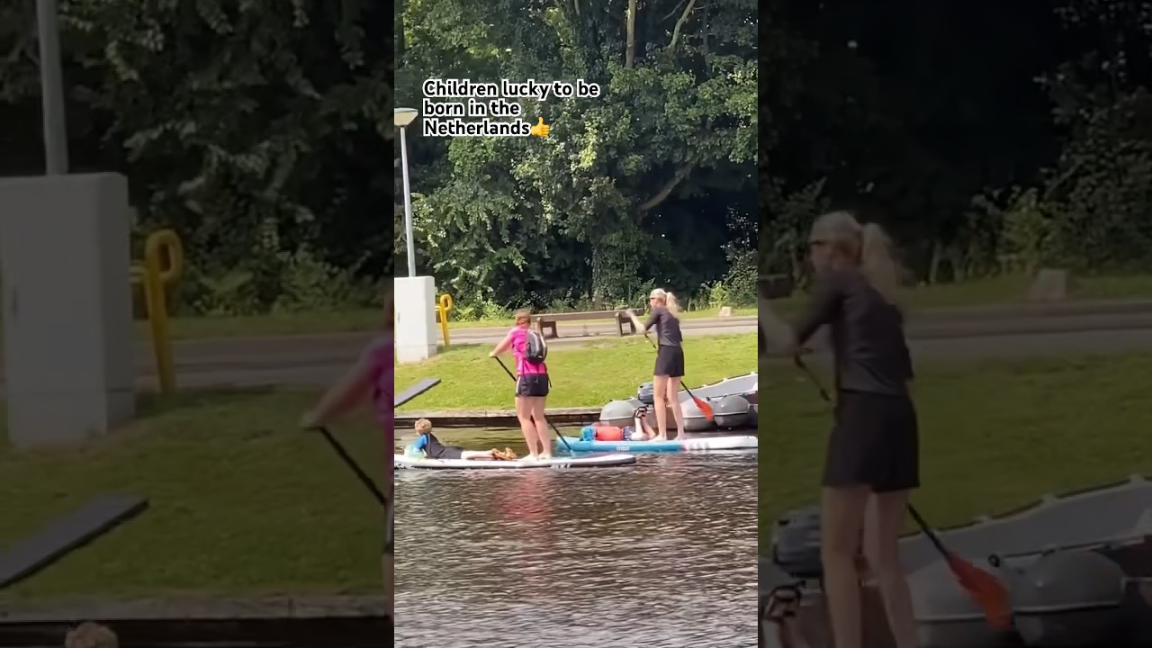 Children lucky to be born in the Netherlands👍