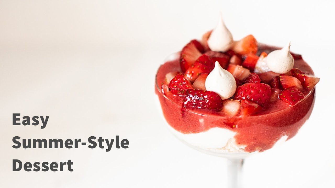 Eton Mess | Easy Dessert for Valentine’s Day | Not a Master, Not a Chef