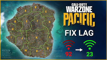 HOW TO FIX LAG ON CALDERA - WARZONE PACIFIC
