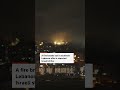 Fire lights sky in southern Lebanon after Israeli strike