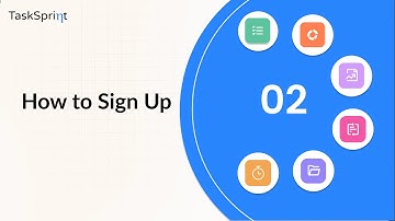 #2  How To Sign Up | TaskSprint - Employee Efficiency Software
