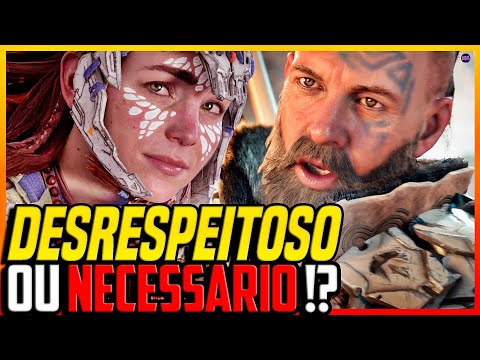 DESRESPEITOSO OU NECESSARIO !? Review de Horizon Zero Dawn Remake / Remastered SINCERO SEM MIMIMI !!