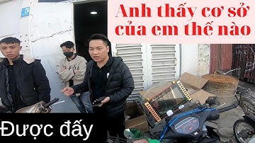 Siêu Tài Xế Thăm Cơ Sở Bán Tông Đơ Cắt Tóc Số 1 Hà Nội / Siêu Tài Xế