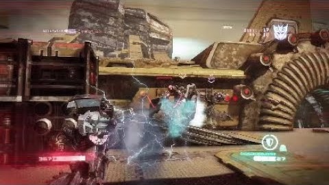 [Transformers: Fall of Cybertron (PS4)] Multiplayer: Team Death Match in Convoy