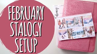 A5 Stalogy Planner Setup | February 2024