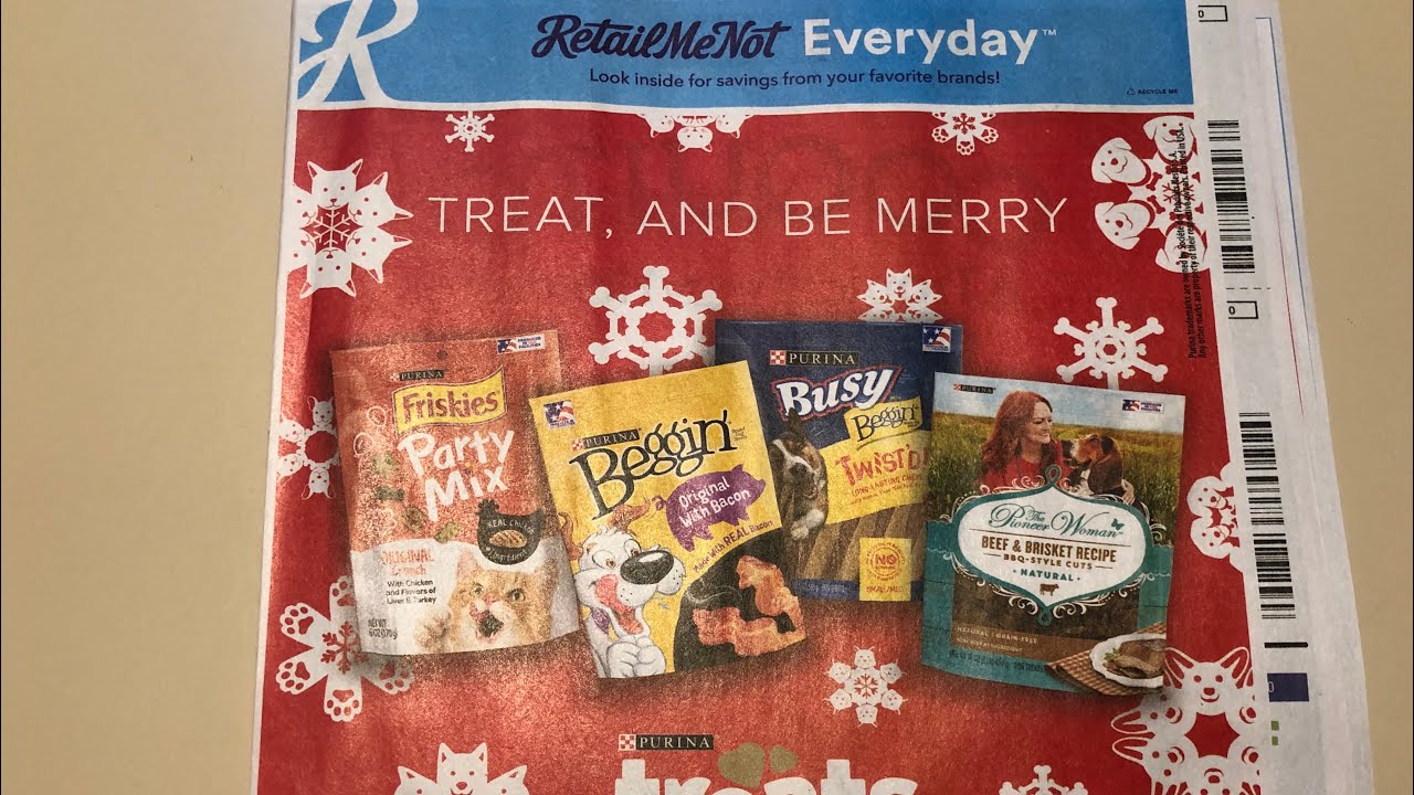 Retail Me Not Coupon Insert Preview November 15, 2020 - YouTube