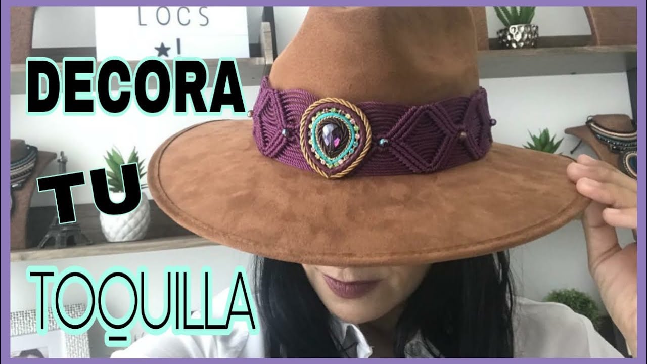 DIY COMO DECORAR TOQUILLAS CHIAPANECAS PARA SOMBREROS 👩🏻‍🌾💕!!!