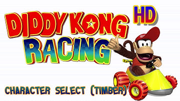 Diddy Kong Racing: Character Select (Timber) HD