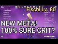 Fischl build dps! 100% SURE CRIT BUILD?!? New Meta! Childe Boss fight Dvalin and monster!