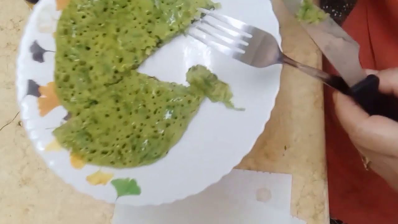 بغرير بالبصل الأخضر الشتوي بنين هايل جربوه و لاأروع