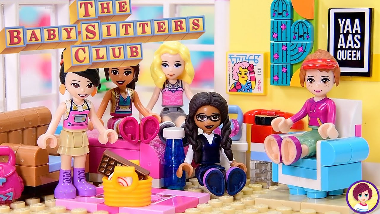 ⁣Making The Babysitter’s Club in Lego 🤔 Custom minidoll repaint